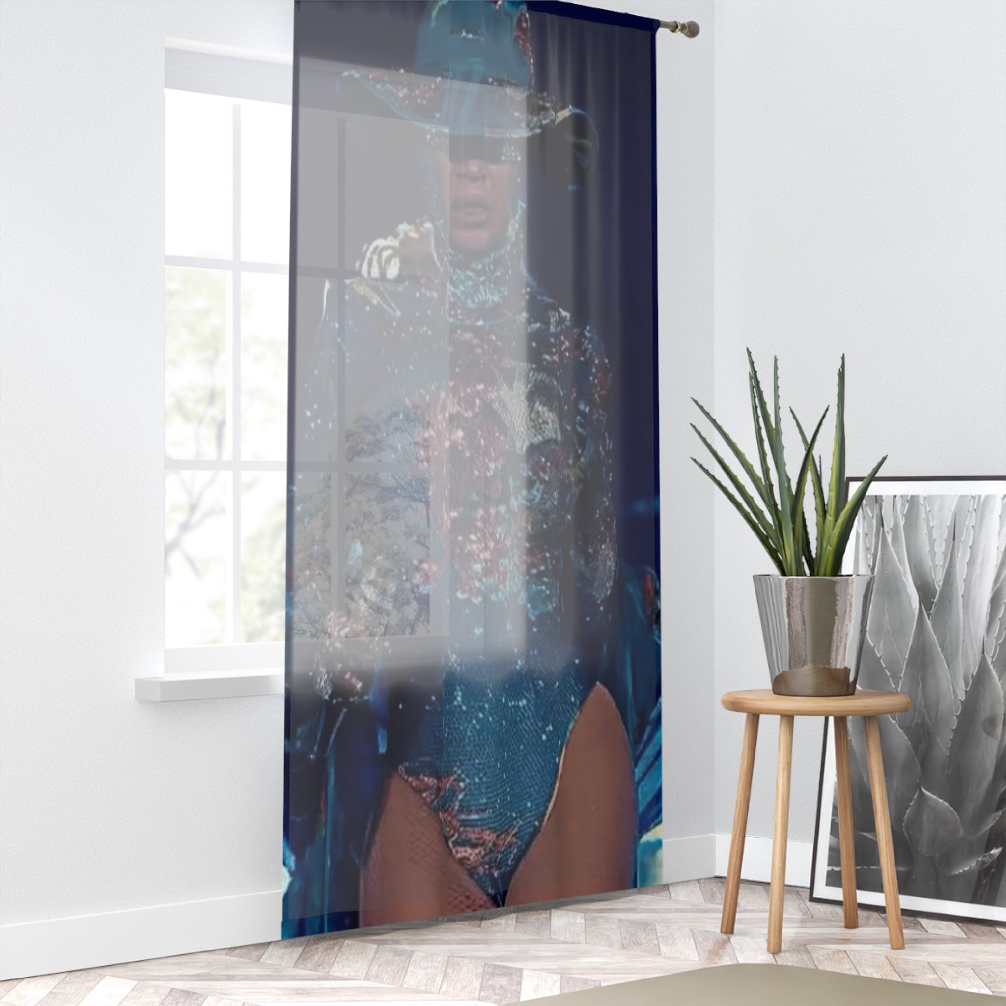 Beyonce Curtain | Sheer Decorative Cur Tain